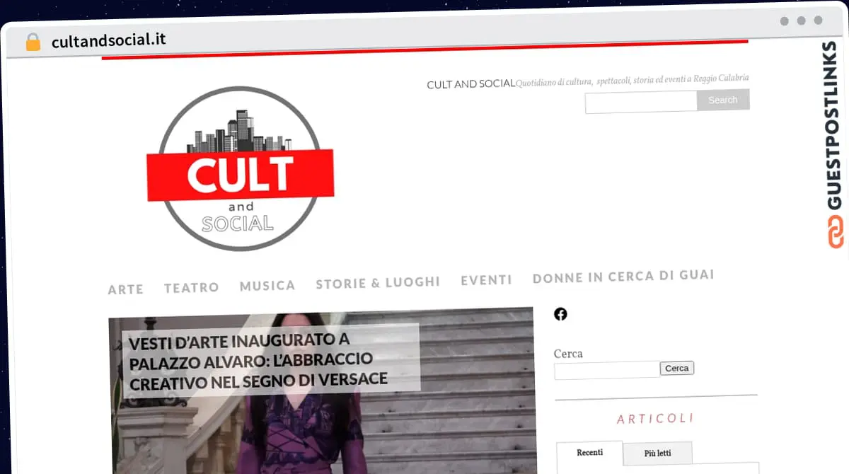 Publish Guest Post on cultandsocial.it