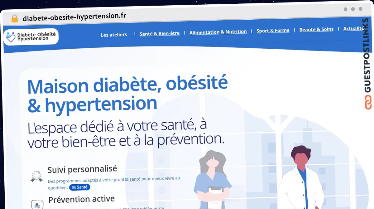 Publish Guest Post on diabete-obesite-hypertension.fr