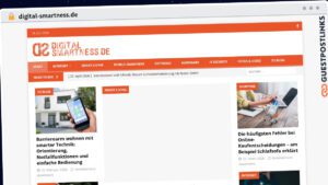 Publish Guest Post on digital-smartness.de