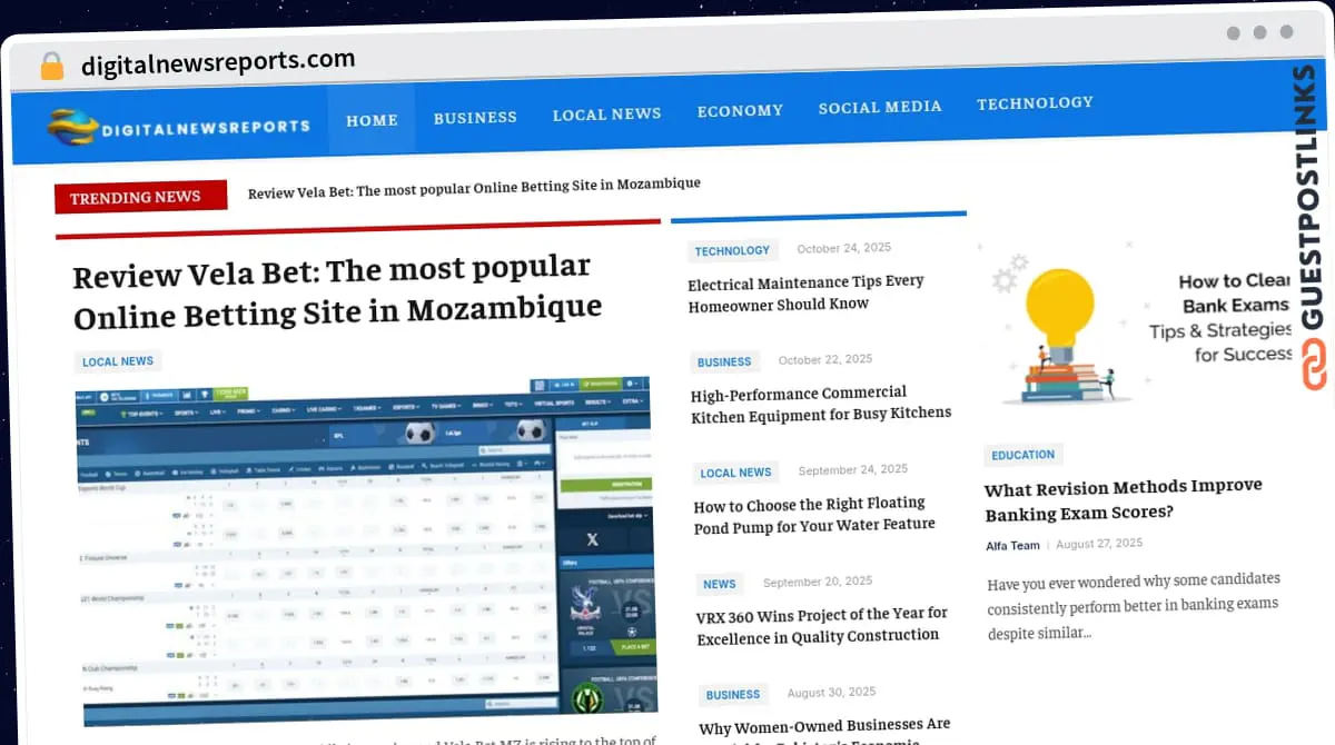 Publish Guest Post on digitalnewsreports.com