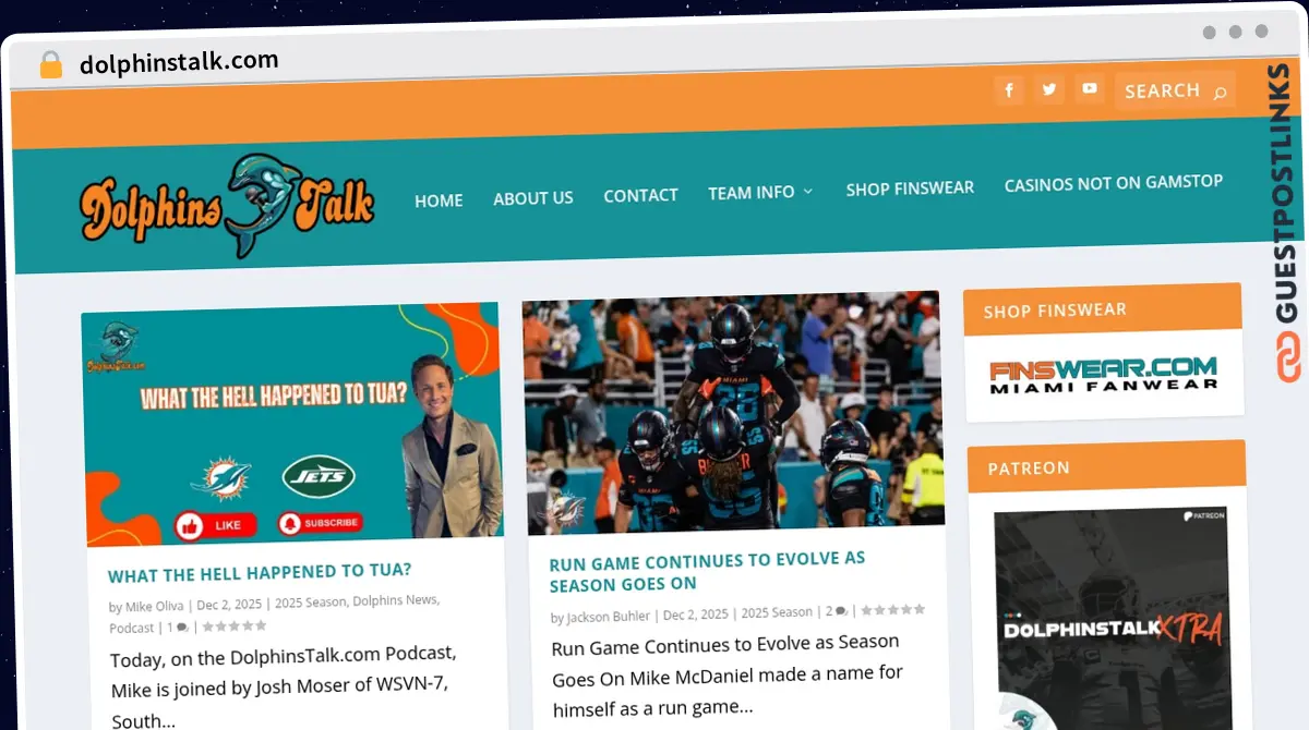 Publish Guest Post on dolphinstalk.com