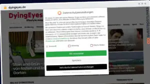 Publish Guest Post on dyingeyes.de