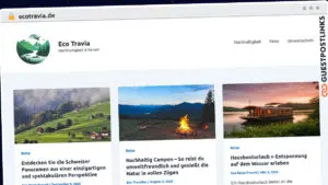 Publish Guest Post on ecotravia.de