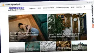 Publish Guest Post on edinburghdaily.uk
