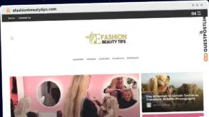 Publish Guest Post on efashionbeautytips.com