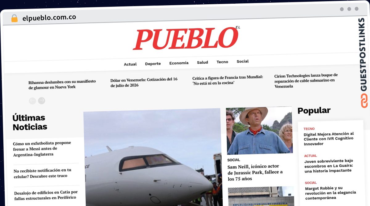 Publish Guest Post on elpueblo.com.co