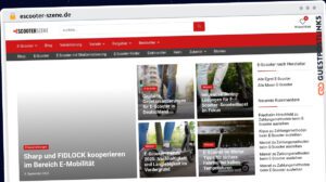 Publish Guest Post on escooter-szene.de