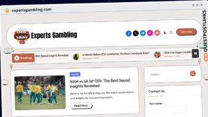Publish Guest Post on expertsgambling.com
