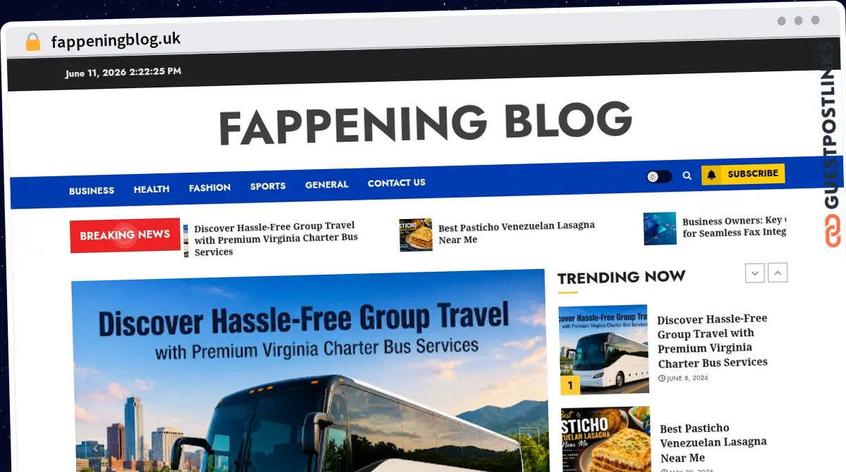 Publish Guest Post on fappeningblog.uk