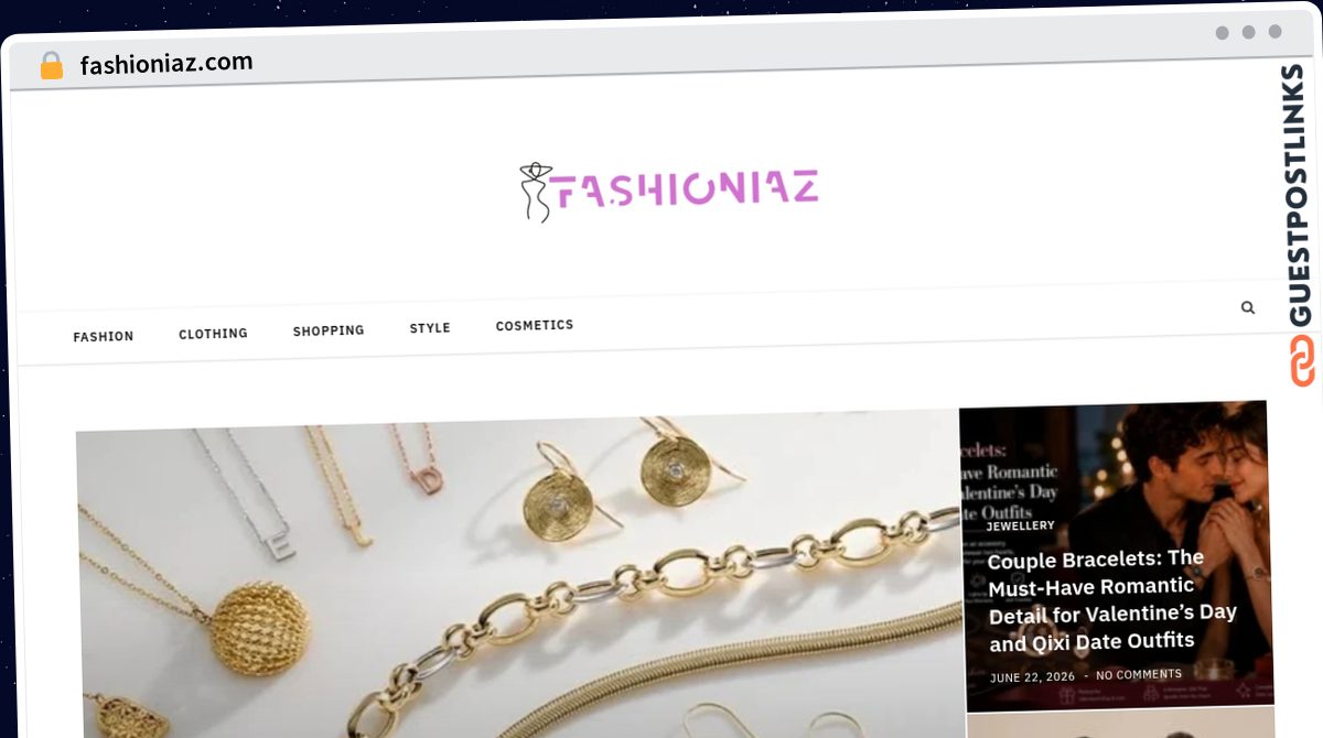 Publish Guest Post on fashioniaz.com