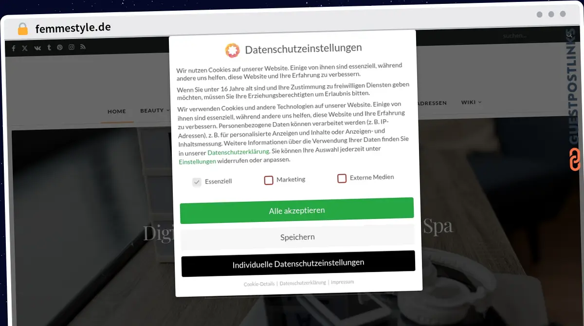 Publish Guest Post on femmestyle.de