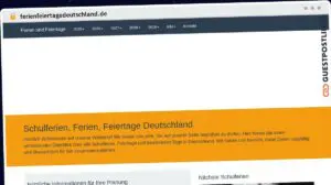 Publish Guest Post on ferienfeiertagedeutschland.de