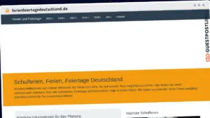 Publish Guest Post on ferienfeiertagedeutschland.de