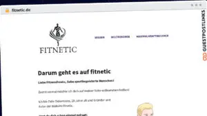 Publish Guest Post on fitnetic.de