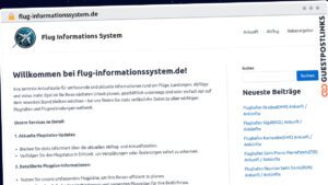 Publish Guest Post on flug-informationssystem.de