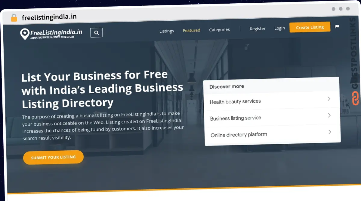Publish Guest Post on freelistingindia.in