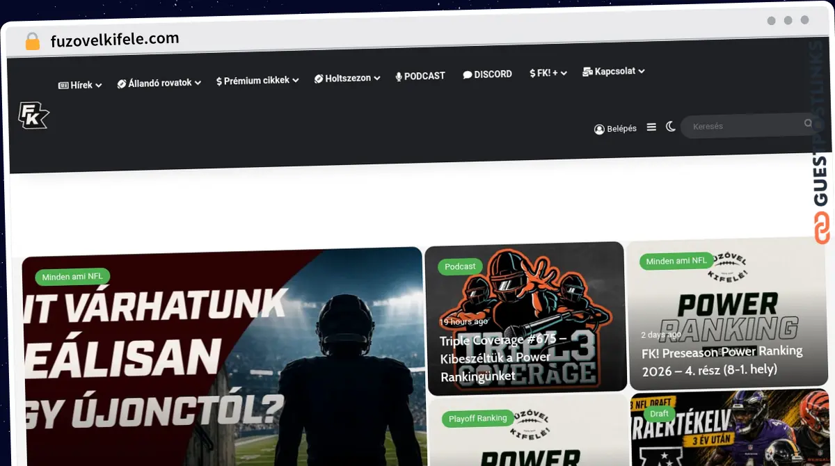 Publish Guest Post on fuzovelkifele.com