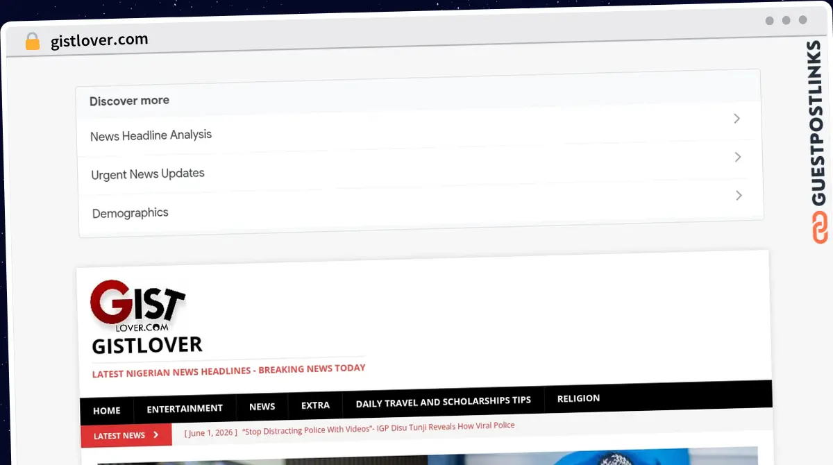 Publish Guest Post on gistlover.com