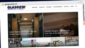 Publish Guest Post on glasgowdaily.uk