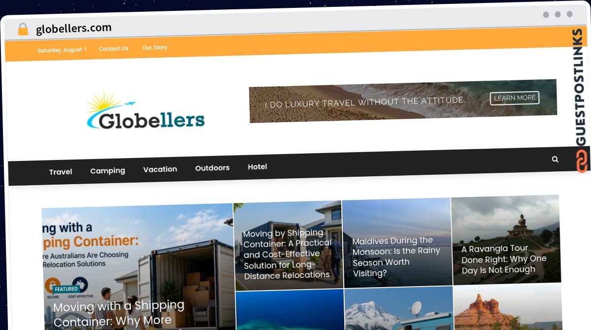 Publish Guest Post on globellers.com