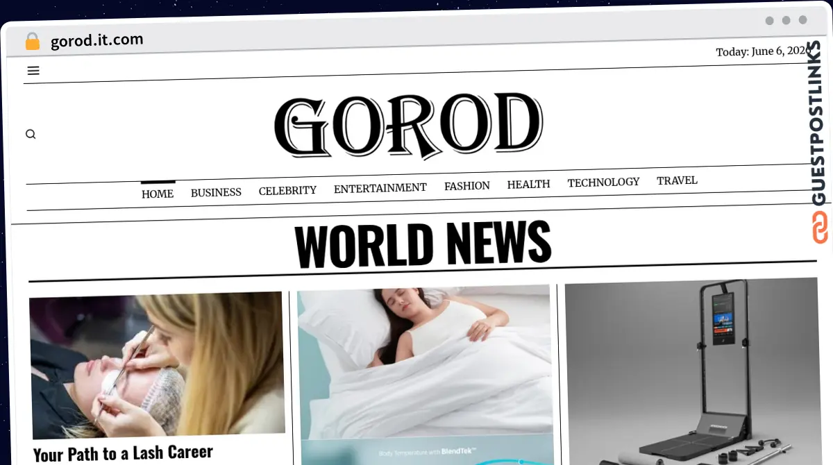 Publish Guest Post on gorod.it.com