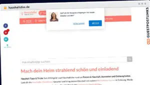 Publish Guest Post on haushaltsfee.de