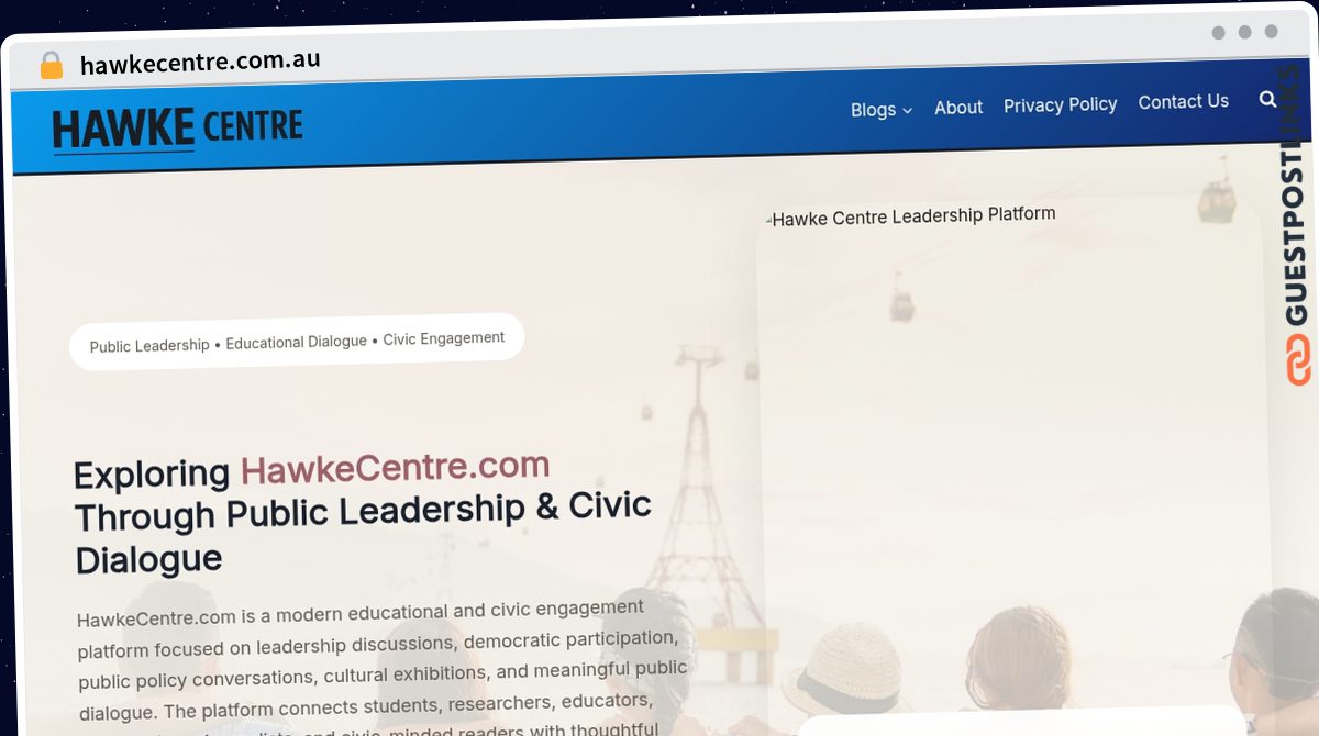Publish Guest Post on hawkecentre.com.au