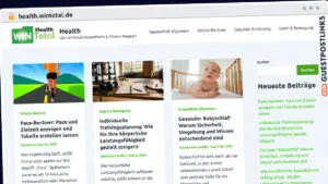 Publish Guest Post on health.wintotal.de