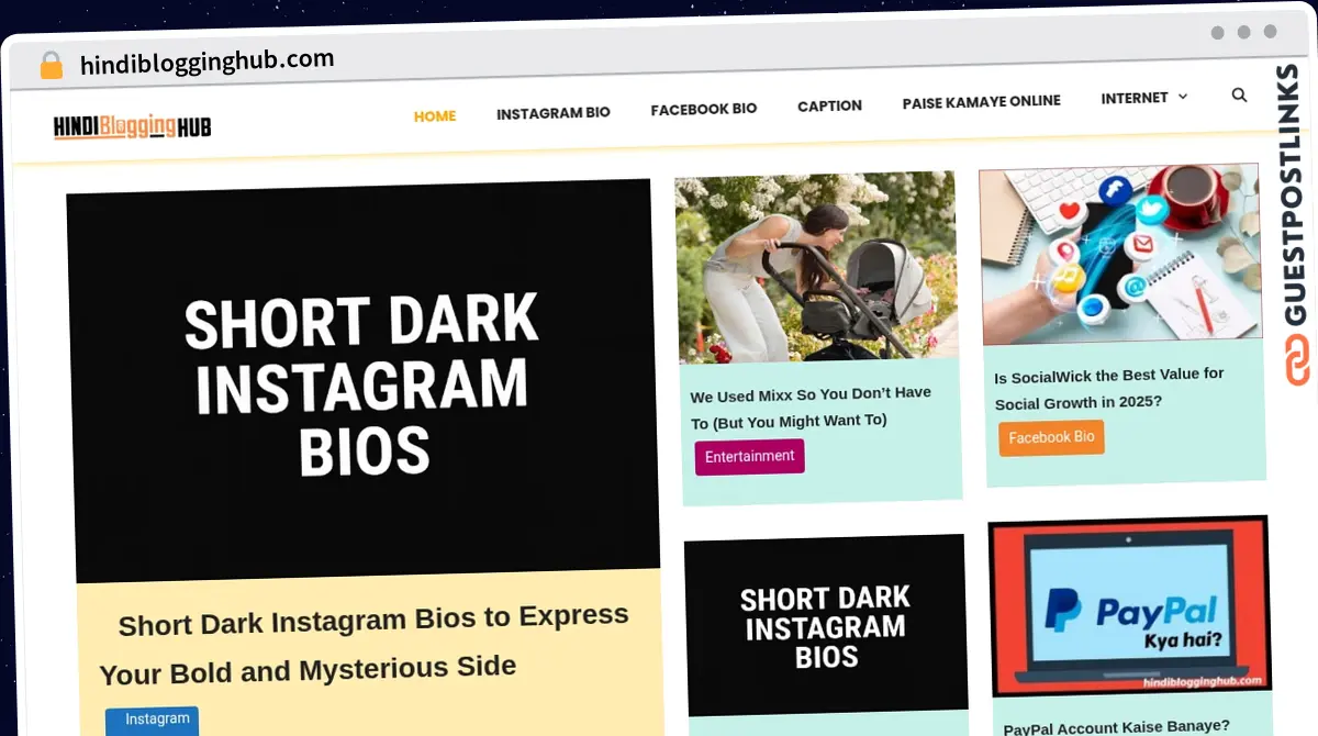 Publish Guest Post on hindiblogginghub.com