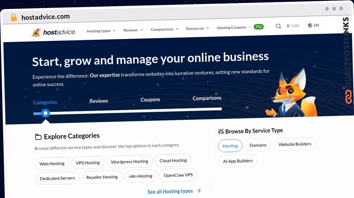 Publish Guest Post on hostadvice.com