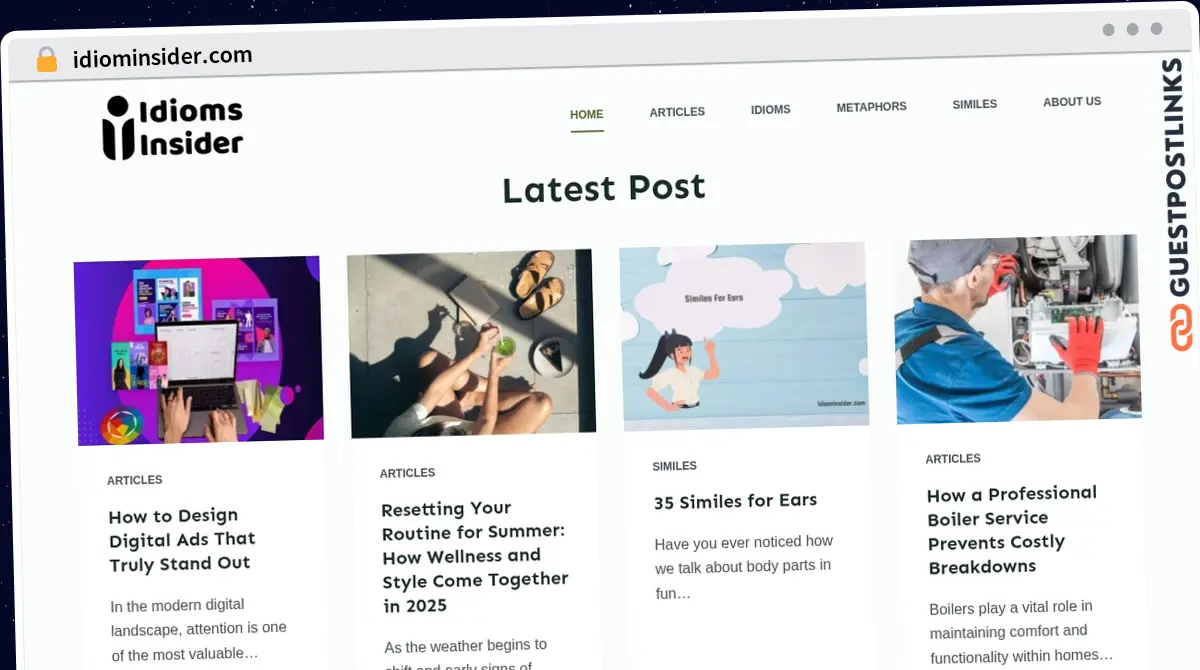 Publish Guest Post on idiominsider.com