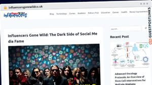 Publish Guest Post on influencersgonewildco.uk