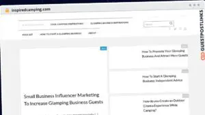 Publish Guest Post on inspiredcamping.com