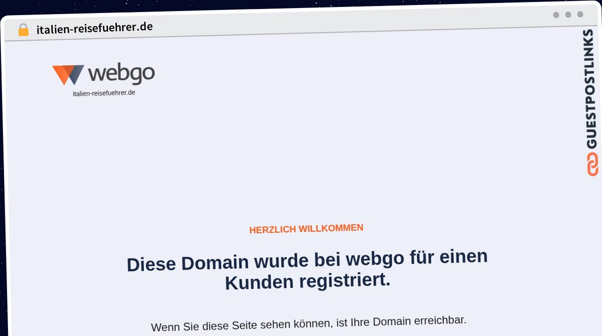 Publish Guest Post on italien-reisefuehrer.de