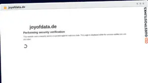 Publish Guest Post on joyofdata.de