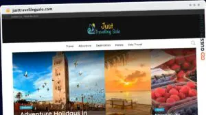 Publish Guest Post on justtravellingsolo.com