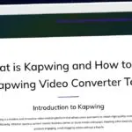 Publish Guest Post on kapwing.net