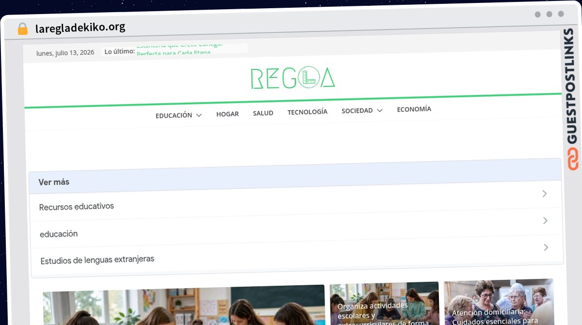 Publish Guest Post on laregladekiko.org