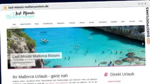 Publish Guest Post on last-minute-mallorcareisen.de