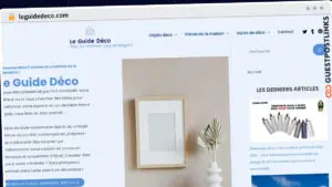 Publish Guest Post on leguidedeco.com