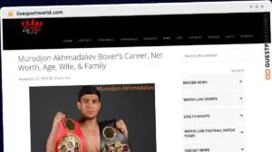 Publish Guest Post on livesportworld.com