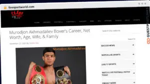 Publish Guest Post on livesportworld.com