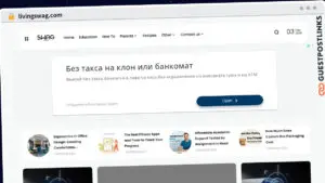 Publish Guest Post on livingswag.com