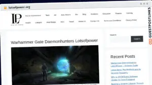 Publish Guest Post on lotsofpower.org