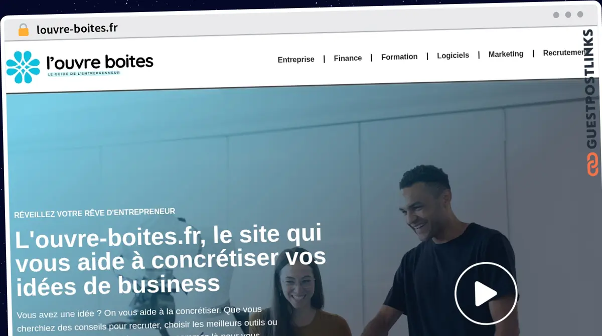 Publish Guest Post on louvre-boites.fr