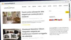 Publish Guest Post on luxuryandstyle.it