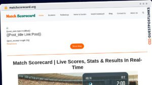 Publish Guest Post on matchscorecard.org