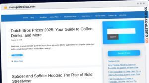 Publish Guest Post on menupriceslists.com