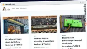 Publish Guest Post on menuuk.com