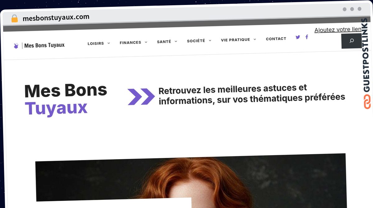 Publish Guest Post on mesbonstuyaux.com
